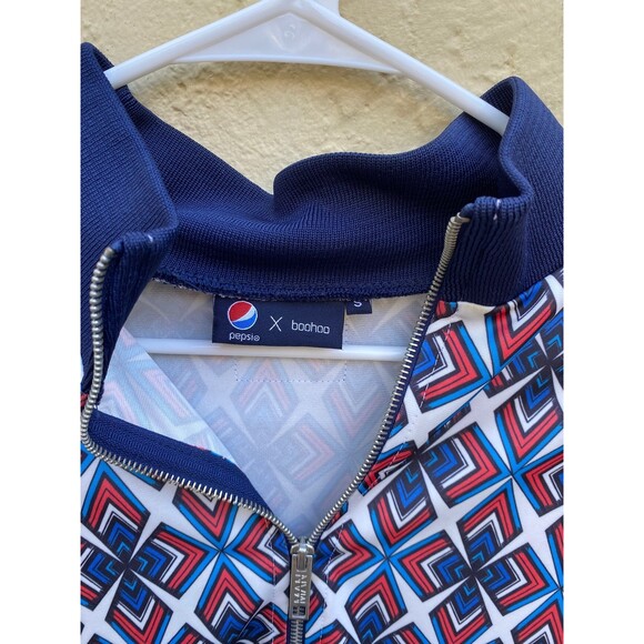 Pepsi zip up boohoo MAN collab track jacket - Picture 4 of 6